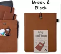 Bookaroo Books & Stuff - etui na książkę brązowe - tantis.pl