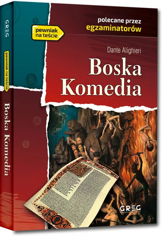 Boska komedia. Wydanie z opracowaniem i streszczeniem - tantis.pl