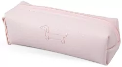 Piórnik saszetka mini cube Sharky różowy jamnik