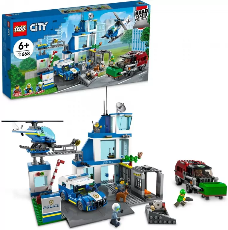 LEGO City Police. Posterunek policji. 60316 - tantis.pl