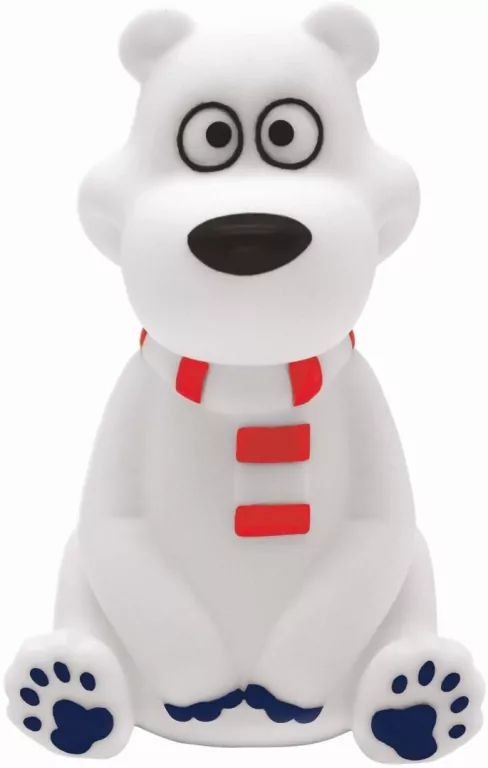 Lampka nocna kieszonkowa Miś polarny 3D Lexibook NLJ01PB - tantis.pl