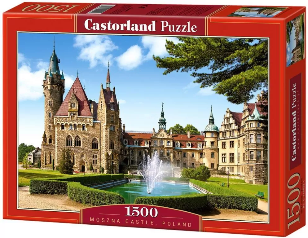 Puzzle 1500. Zamek Moszna Polska - tantis.pl