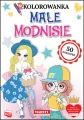Małe Modnisie. Kolorowanka z naklejkami - tantis.pl