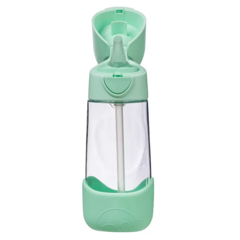 Bidon tritanowy ze słomką 450 ml, Spearmint - tantis.pl