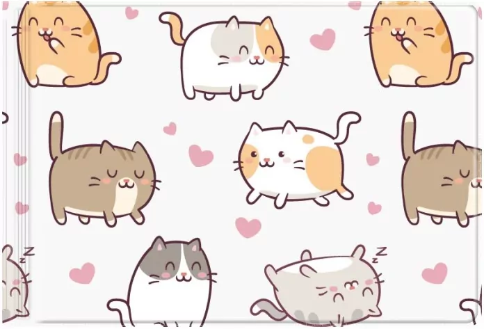 Okładka na dokumenty ucznia małe kittens - tantis.pl