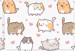 Okładka na dokumenty ucznia małe kittens