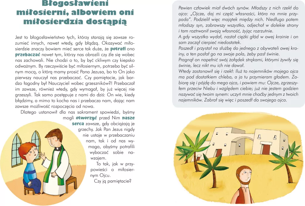 Dzieci poznają błogosławieństwa - tantis.pl