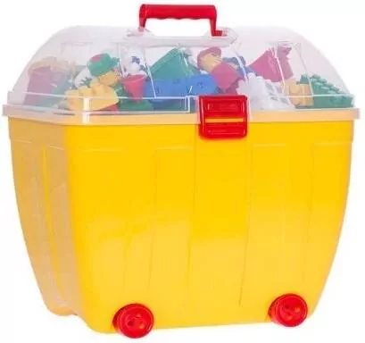 Kuferek duży z klockami 285el - tantis.pl