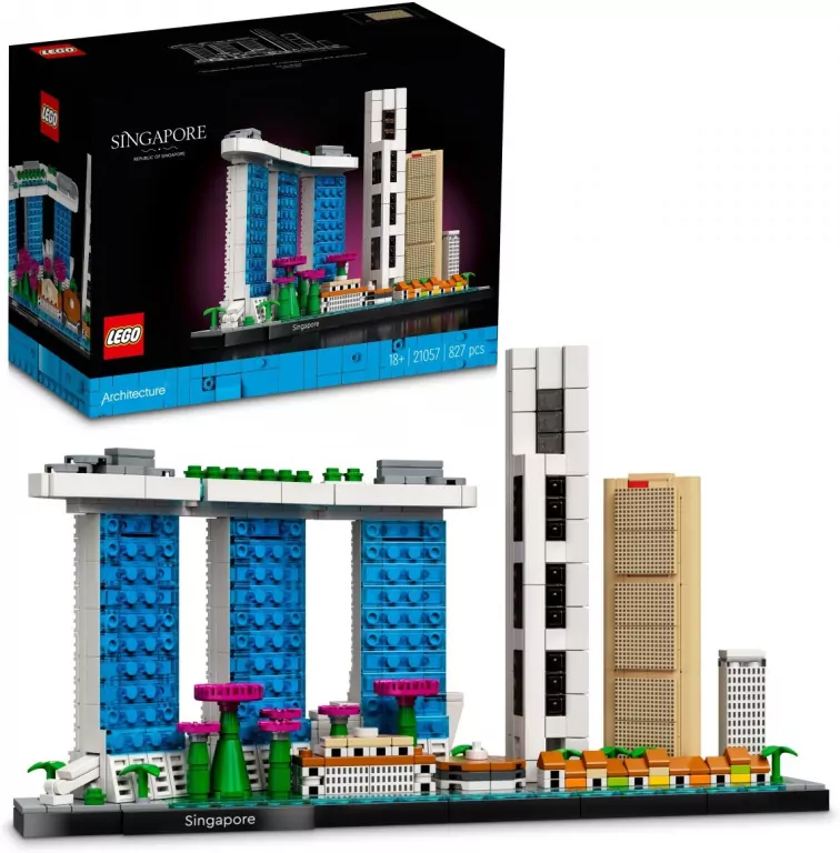 LEGO® Architecture. Singapur. 21057 - tantis.pl