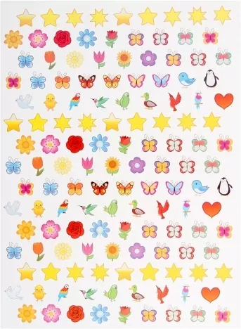 Naklejki i pieczątki. Zabawka dla dziewczynek - tantis.pl