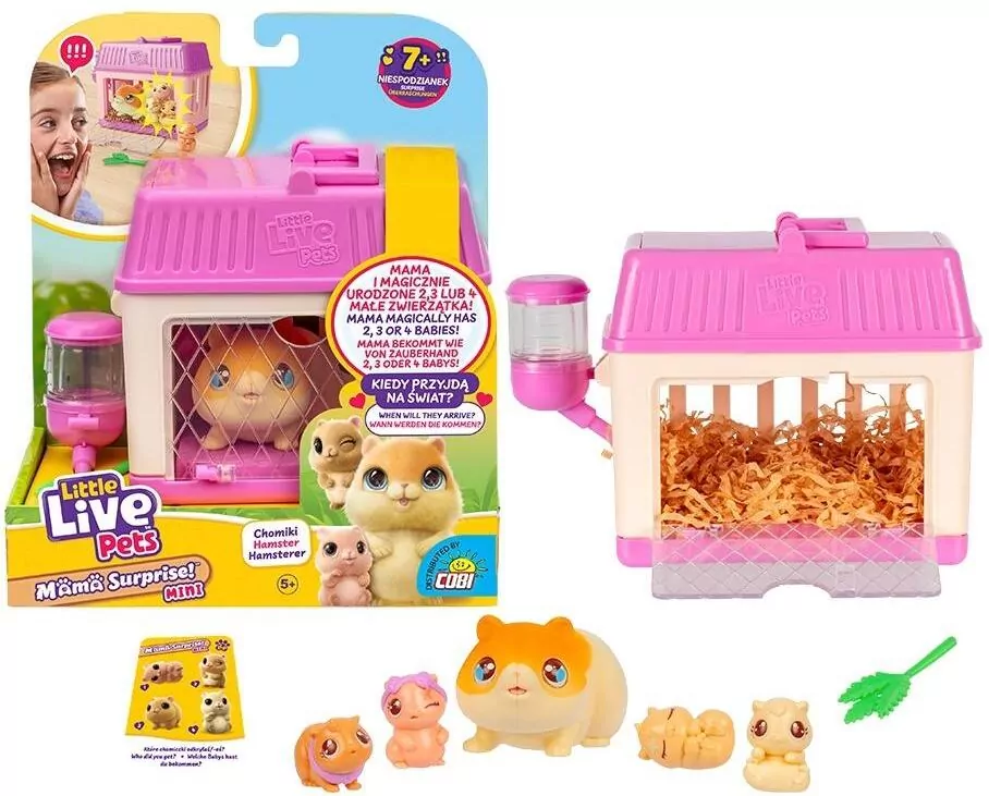 Little Live Pets. Mama surprise mini Chomiczek - tantis.pl