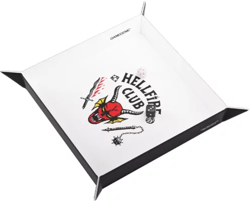 Gamegenic: Stranger Things - Magnetic Dice Tray - Hellfire Club