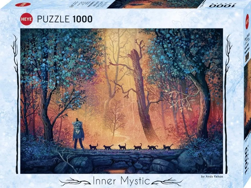 Puzzle 1000 Mistyczny świat, Marsz przez las - tantis.pl