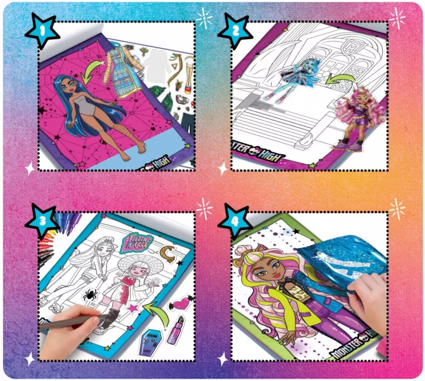 Sketchbook Monster Cute Monster High - tantis.pl