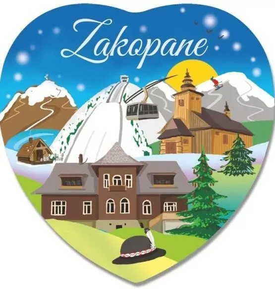 Magnes I love Poland. Zakopane - tantis.pl