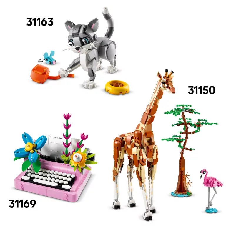 LEGO® Dzikie zwierzęta: rodzina pand 31165 - tantis.pl