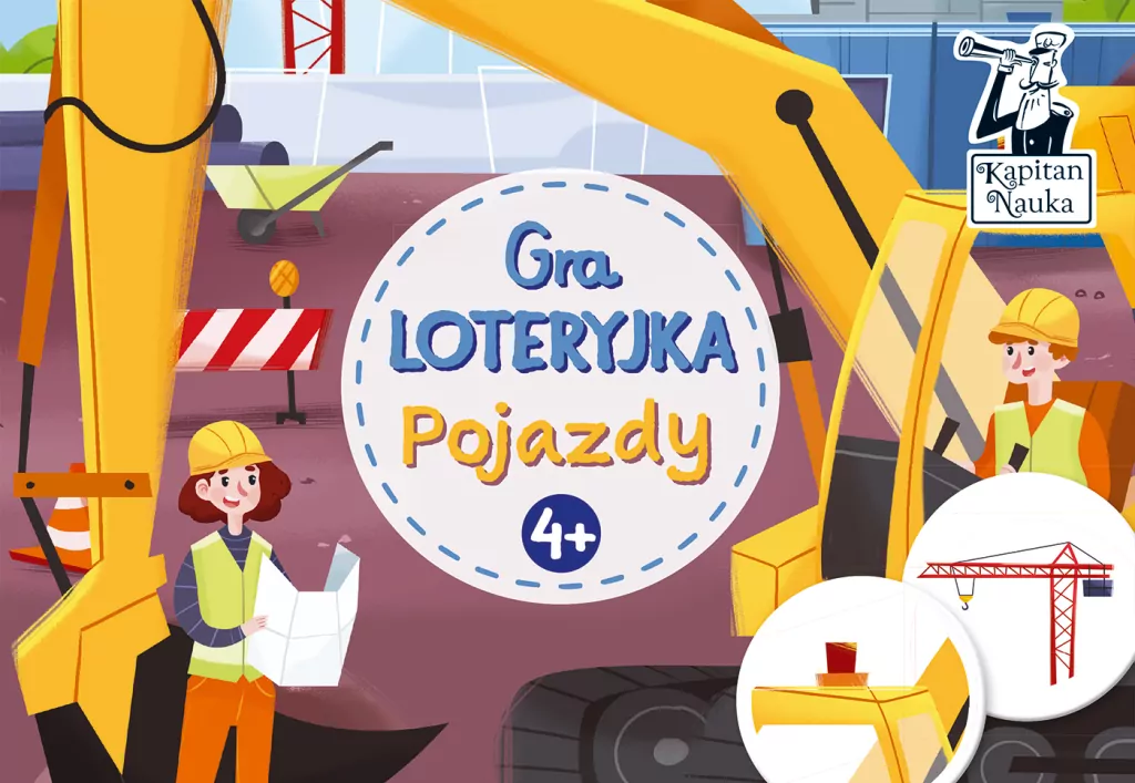Gra Loteryjka. Pojazdy. Kapitan Nauka - tantis.pl