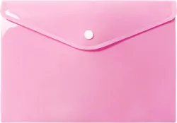 Teczka koperta A5 PP pastel różowa