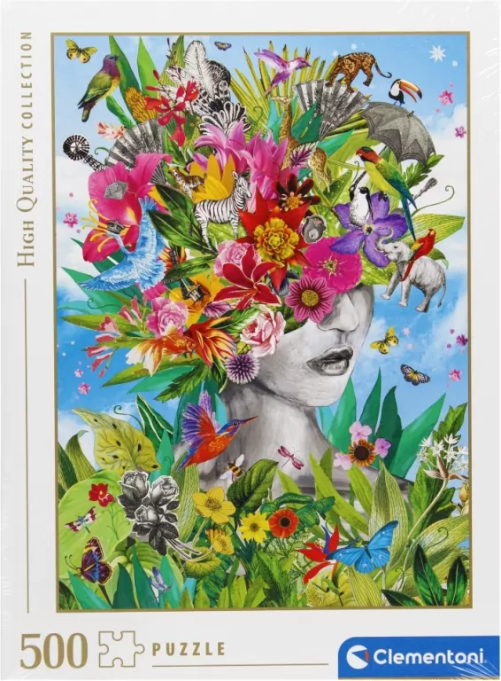 Puzzle 500. HQ Head in the Jungle - tantis.pl