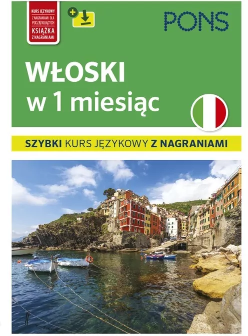 Włoski w 1 miesiąc. Szybki kurs językowy z nagraniami - tantis.pl