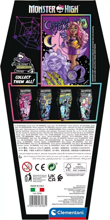 Puzzle 150 Monster High Clawdeen Wolf - tantis.pl