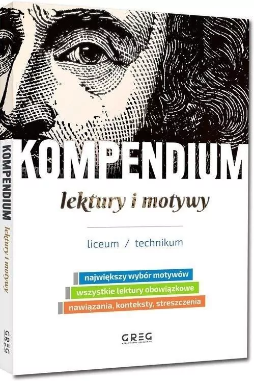 Kompendium lektury i motywy. Liceum / technikum - tantis.pl