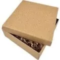 Pudełko prezentowe kraft beżowe 15x15x5,5cm - tantis.pl