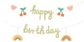 Baner papierowy Happy Birthday 100x18cm - tantis.pl