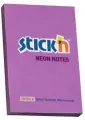 Notes samoprzylepny 76x51mm neon fioletowy - tantis.pl
