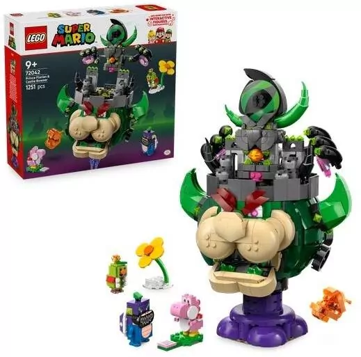 LEGO® Super Mario. Prince Florian i Castle Bowser 72042 - tantis.pl