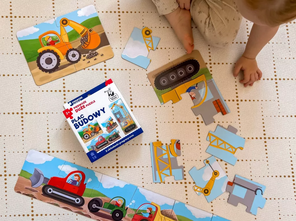 Plac budowy. Pierwsze duże puzzle - tantis.pl