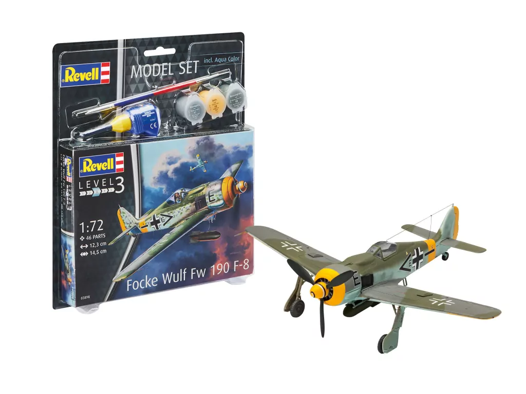 Model do sklejania 1:72 Focke Wulf FW190 F-8 - tantis.pl