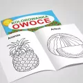 Owoce. Kolorowanka - tantis.pl