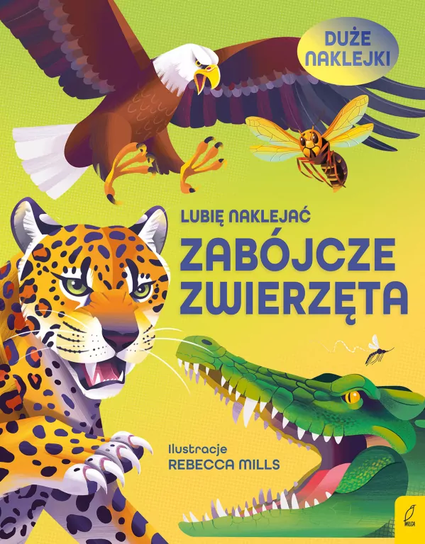 Zabójcze zwierzęta. Lubię naklejać - tantis.pl