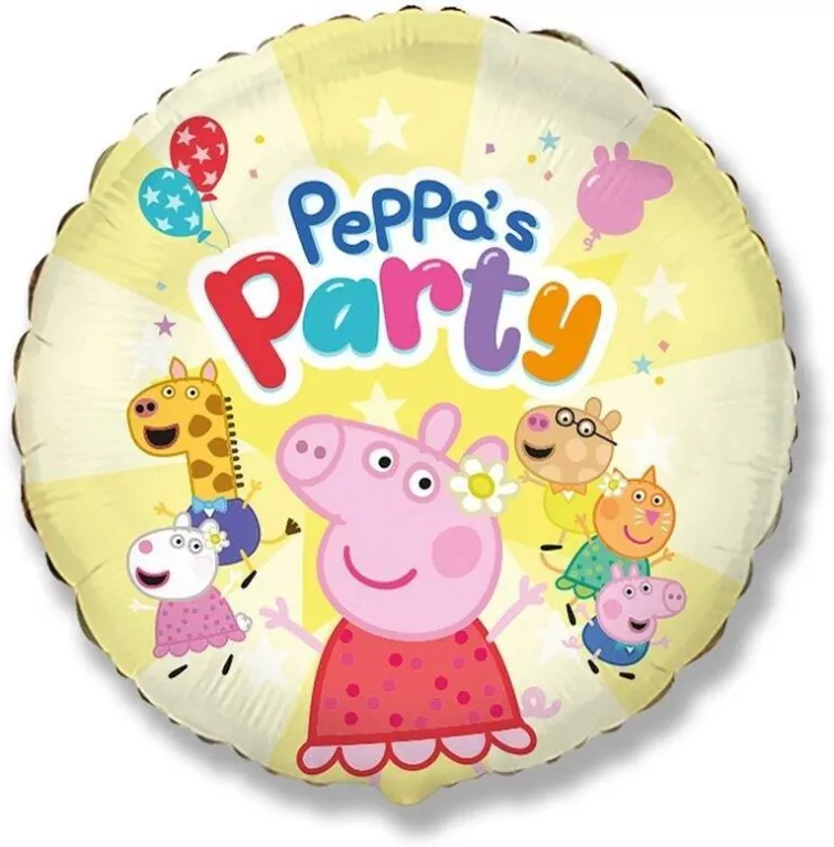 Balon foliowy Peppa Party's 45cm - tantis.pl