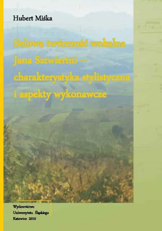 Solowa twórczość wokalna Jana Sztwiertni - tantis.pl