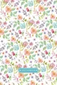 Notatnik ozdobny 143 x 210/96K kratka. Kwiaty - tantis.pl