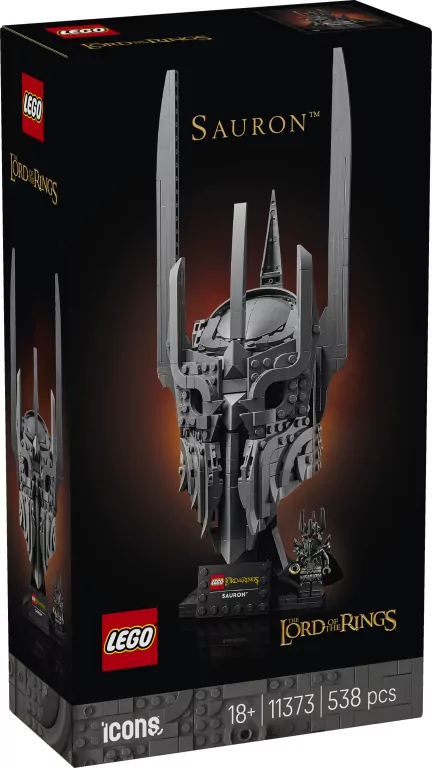 LEGO® Władca pierścieni: Hełm Saurona 11373 - tantis.pl