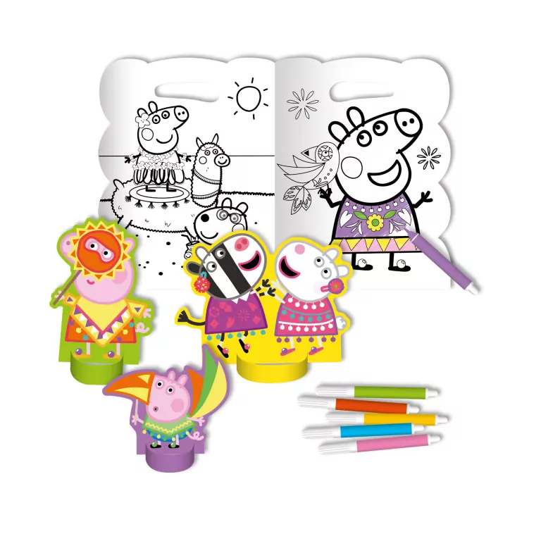 Peppa Pig. Przebieranki Peppy. Superkolory. Cz.5 - tantis.pl