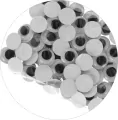 Oczy samoprzylepne 12mm - tantis.pl