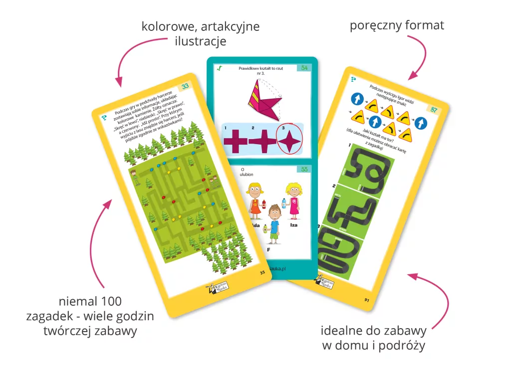 Zabawy logiczne. Zagadki obrazkowe - tantis.pl