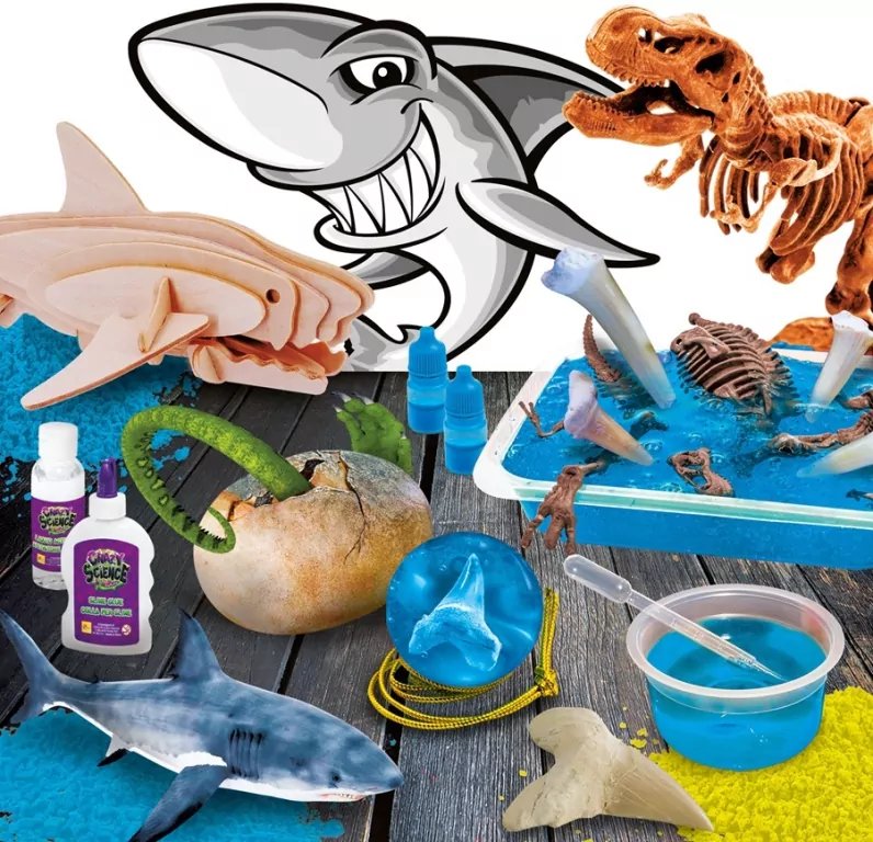 Crazy Science - Rekiny i dinozaury - tantis.pl