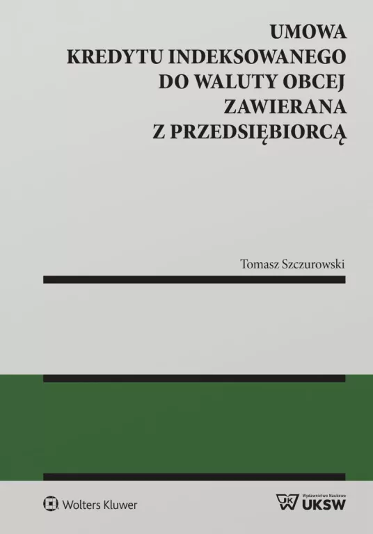 Umowa kredytu indeksowanego do waluty obcej... - tantis.pl