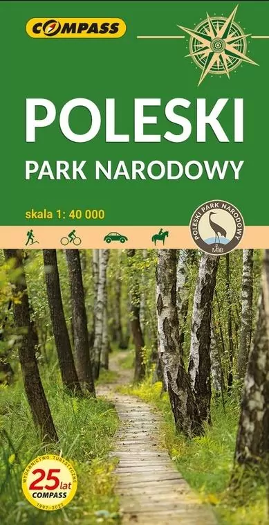 Poleski Park Narodowy. Mapa turystyczna 1:40 000 - tantis.pl
