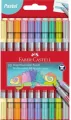 Flamastry dwustronne. Pastel 10 kolorów - tantis.pl