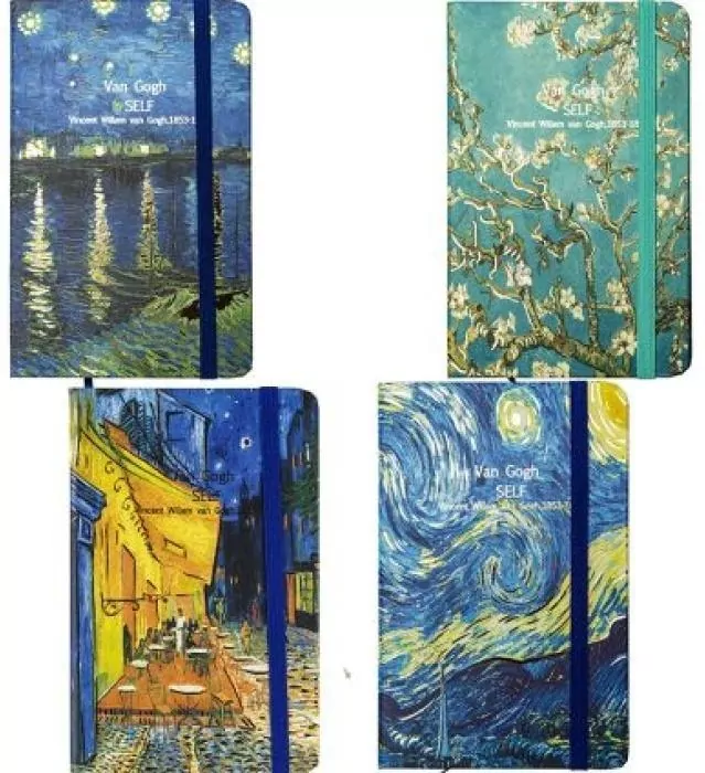 Notes A6/80K linia PU Vincent van Gogh 81145 mix - tantis.pl
