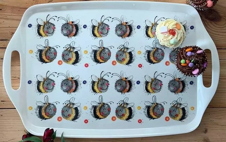 Taca kuchenna duża Szczęśliwe pszczoły - tantis.pl