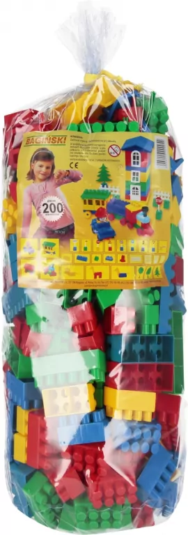 Klocki 200 elementów - tantis.pl