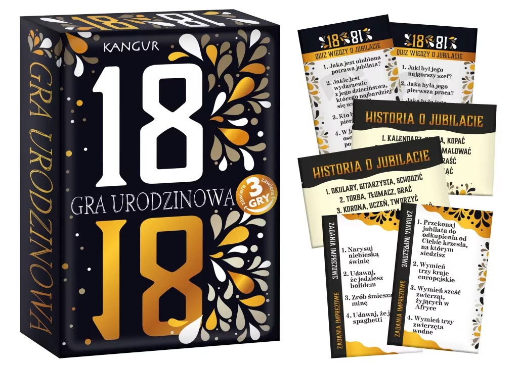 Gra urodzinowa 18 - tantis.pl