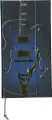 Notatnik ozdobny 0028-03 Gretsch 6120 - tantis.pl